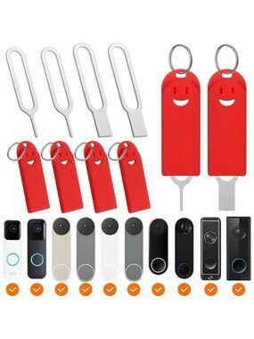 4Pack Doorbell Key for Blink Replacement Doorbell Key